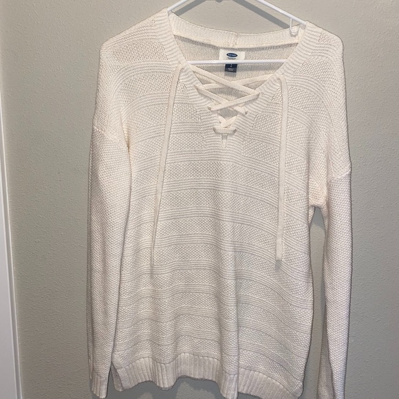 Old Navy Sweaters - Old Navy White Sweater